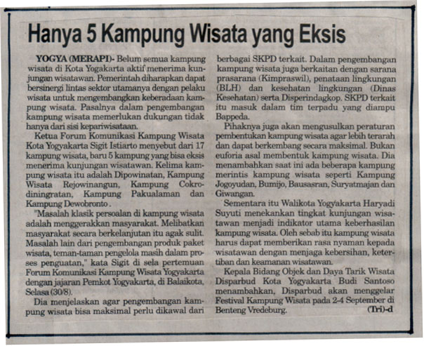 Kliping jogja terbaru