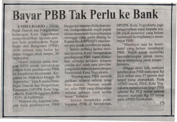 Kliping jogja terbaru
