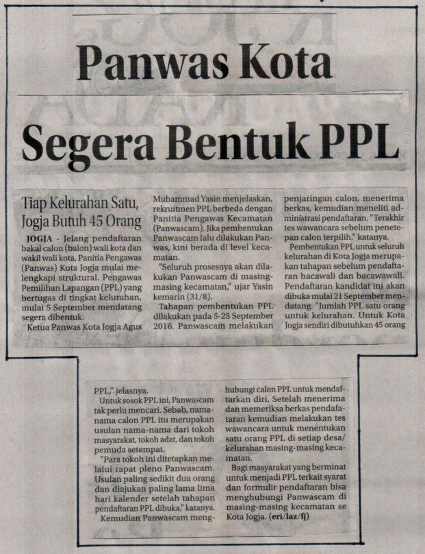 Kliping jogja terbaru