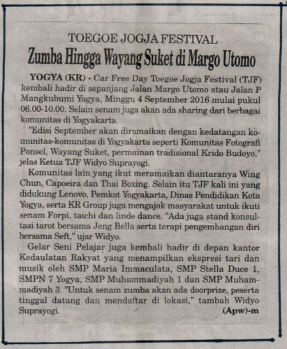 Kliping jogja terbaru