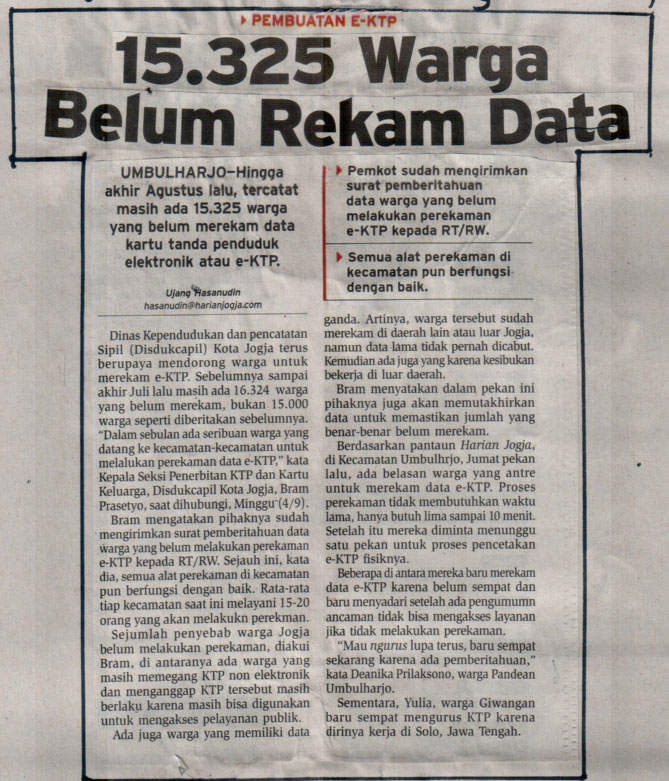 Kliping jogja terbaru