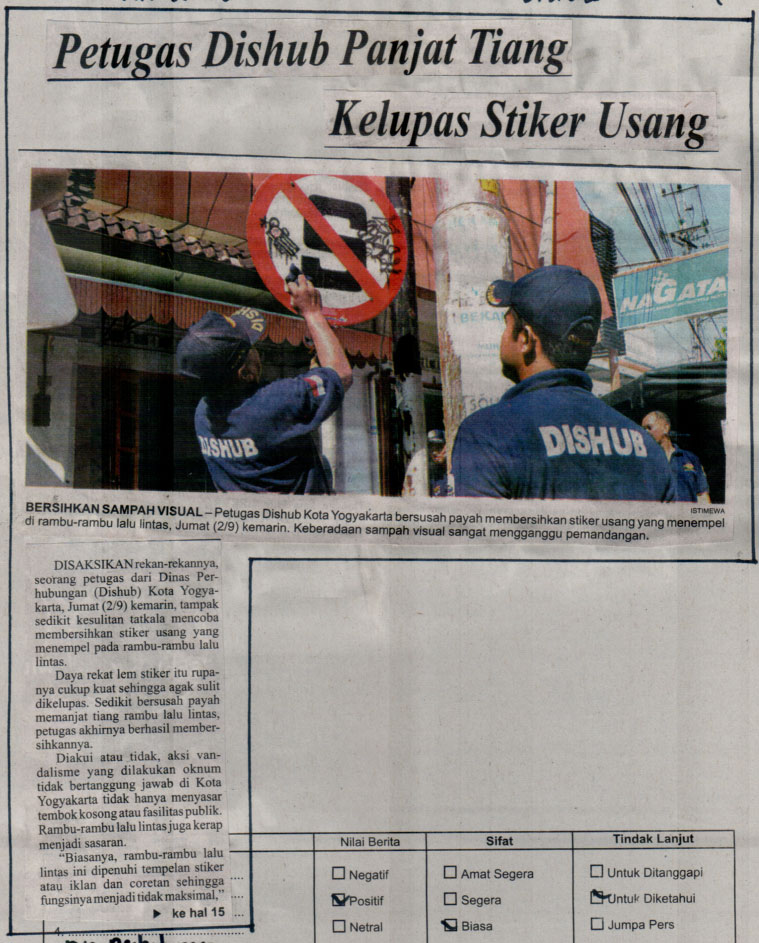 Kliping jogja terbaru