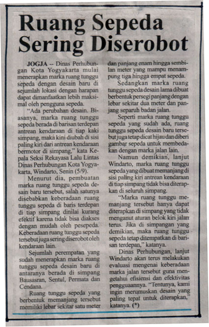Kliping jogja terbaru