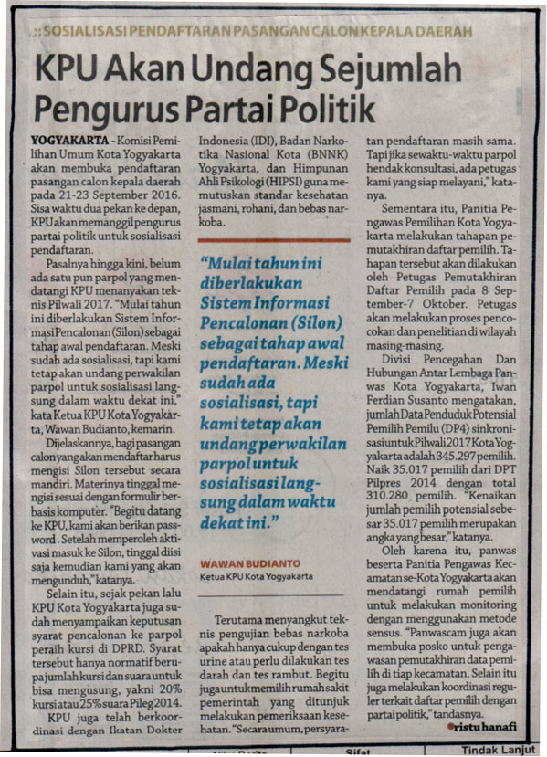 Kliping jogja terbaru
