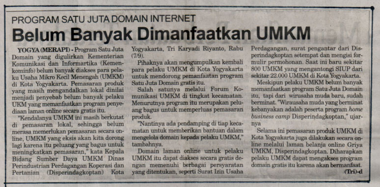 Kliping jogja terbaru