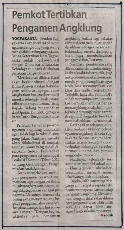 Kliping jogja terbaru