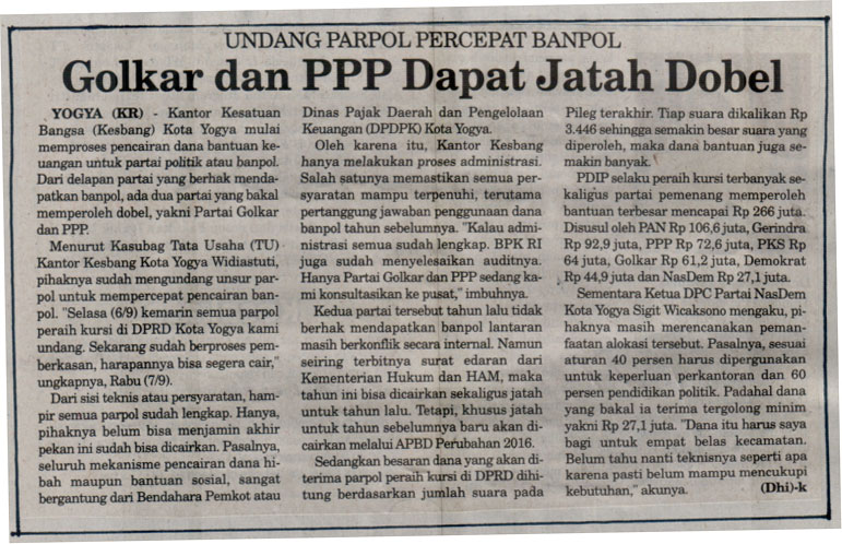 Kliping jogja terbaru