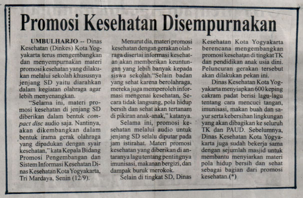 Kliping jogja terbaru