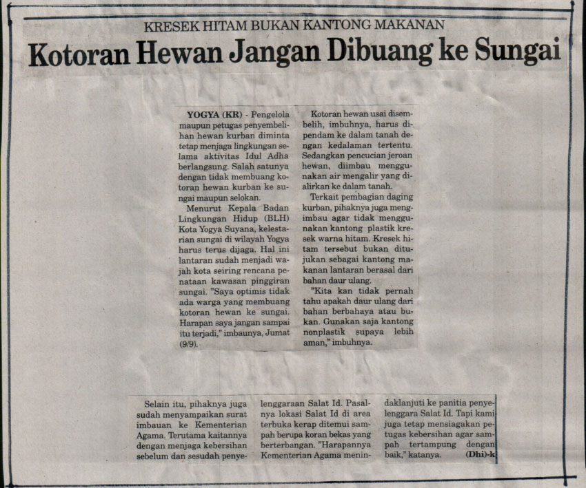 Kliping jogja terbaru