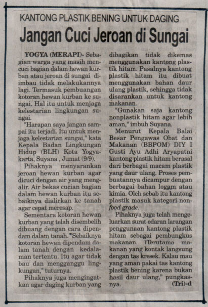 Kliping jogja terbaru
