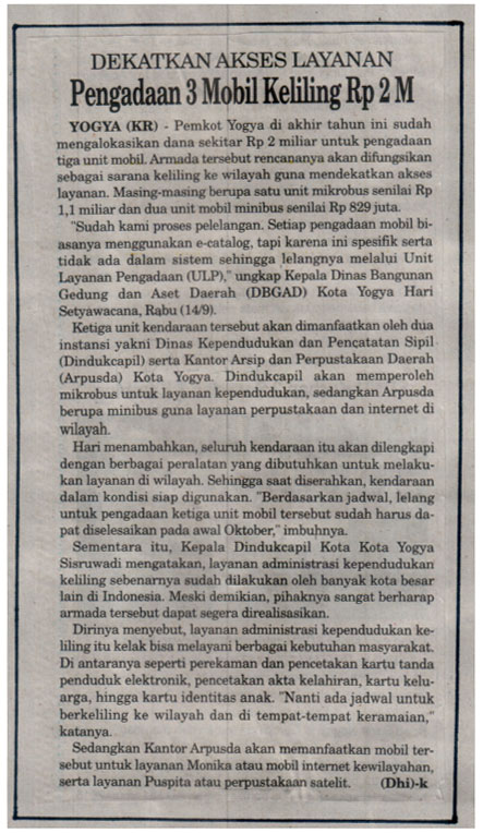 Kliping jogja terbaru