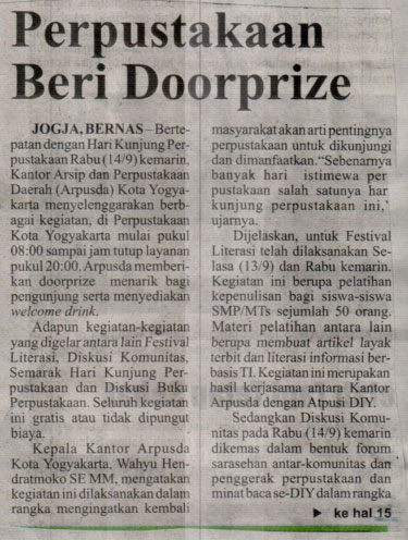 Kliping jogja terbaru