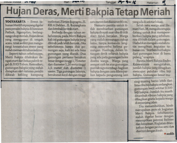 Kliping jogja terbaru
