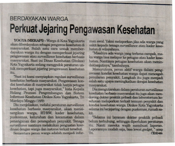 Kliping jogja terbaru