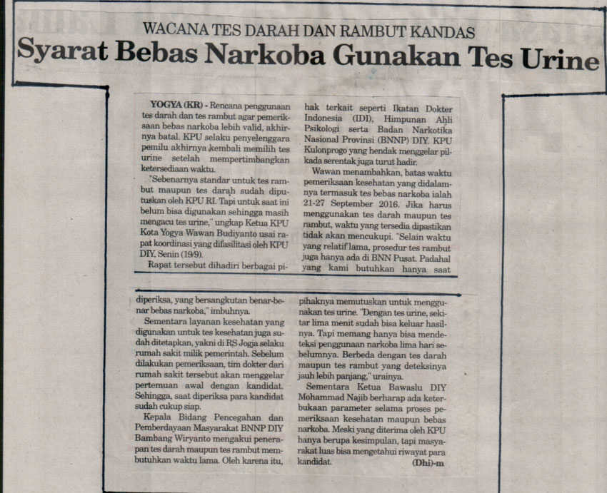 Kliping jogja terbaru