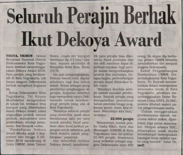 Kliping jogja terbaru