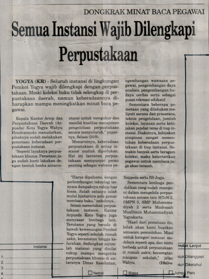 Kliping jogja terbaru
