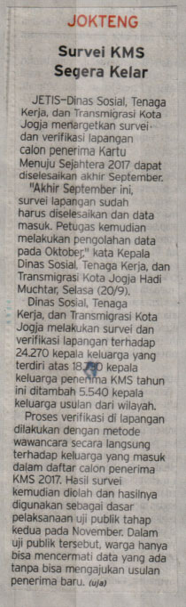 Kliping jogja terbaru
