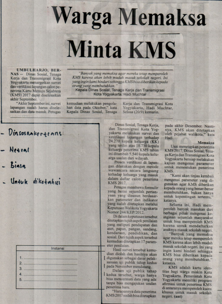 Kliping jogja terbaru