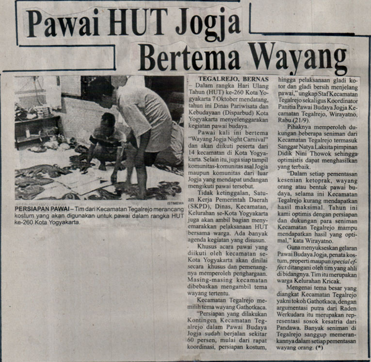 Kliping jogja terbaru
