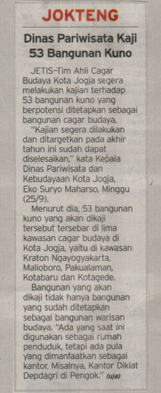 Kliping jogja terbaru