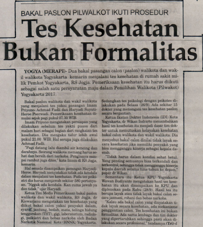 Kliping jogja terbaru