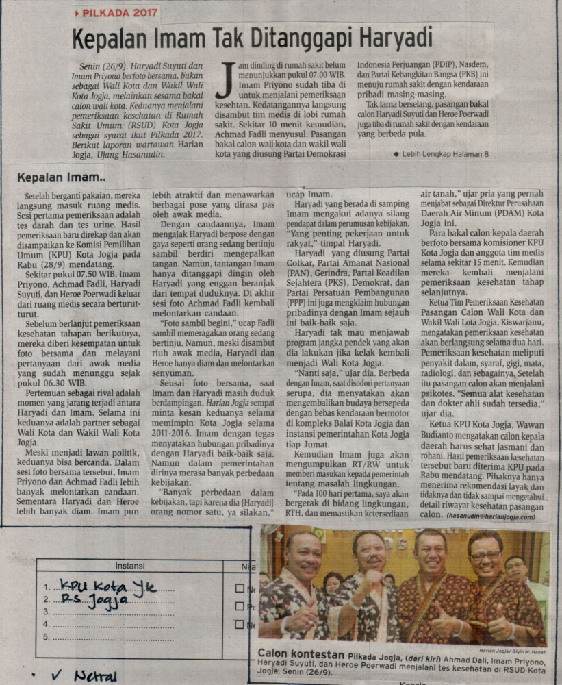 Kliping jogja terbaru