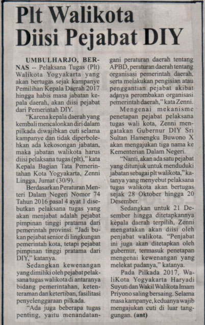Kliping jogja terbaru