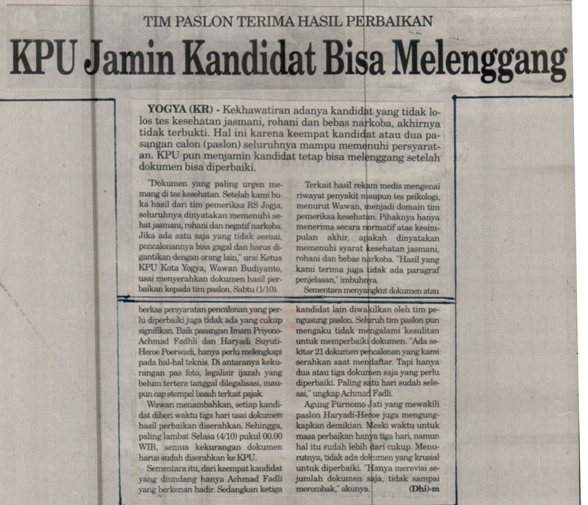 Kliping jogja terbaru