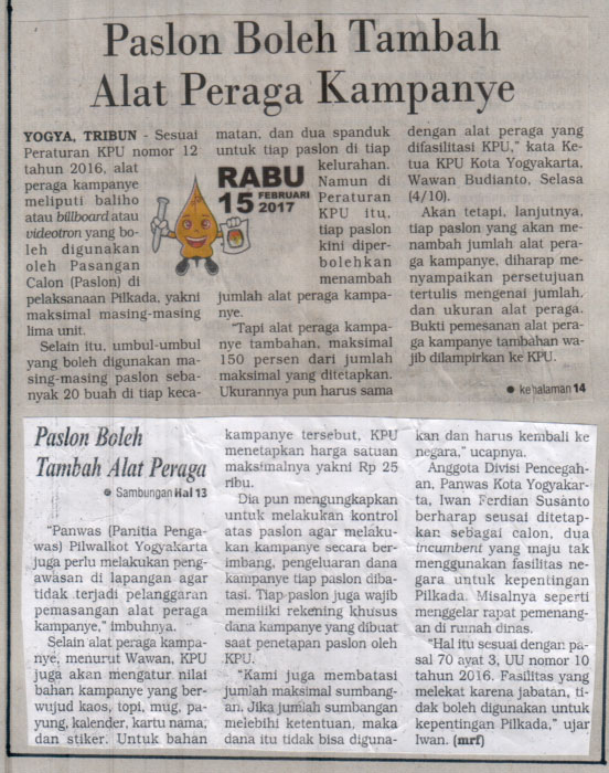 Kliping jogja terbaru