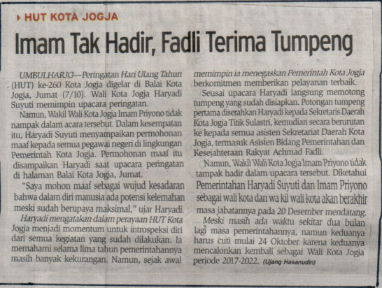 Kliping jogja terbaru