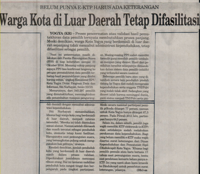 Kliping jogja terbaru