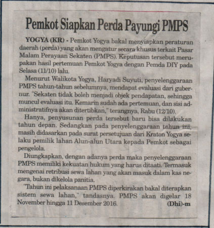Kliping jogja terbaru