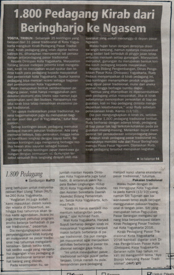 Kliping jogja terbaru