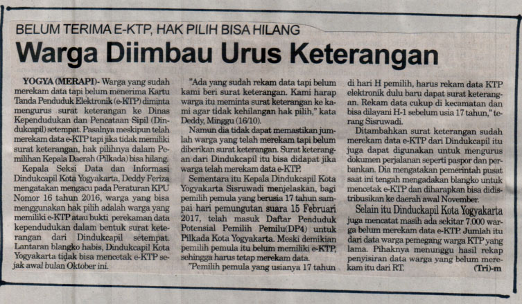 Kliping jogja terbaru