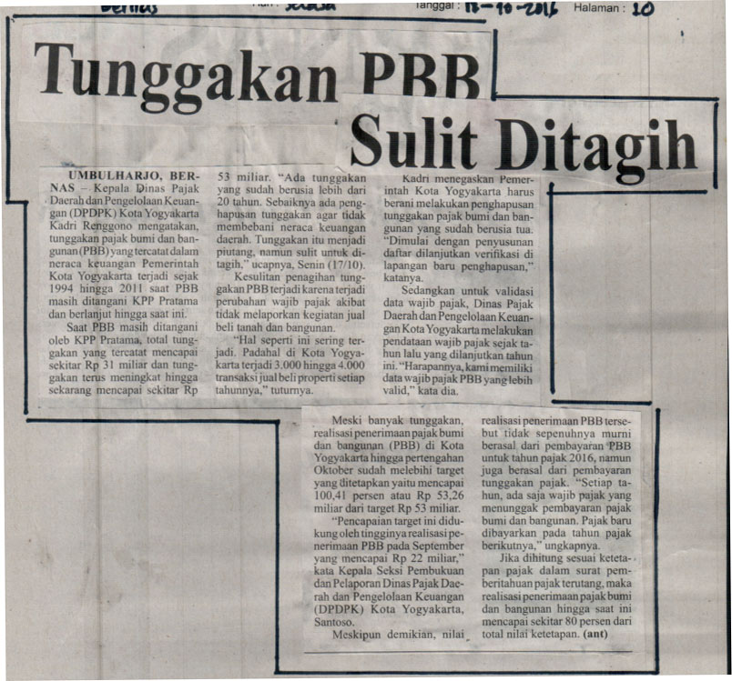 Kliping jogja terbaru