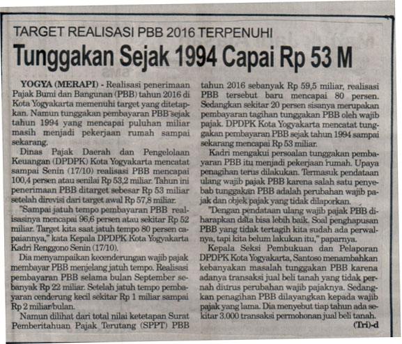 Kliping jogja terbaru