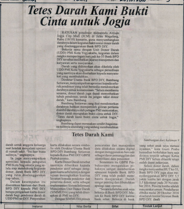 Kliping jogja terbaru