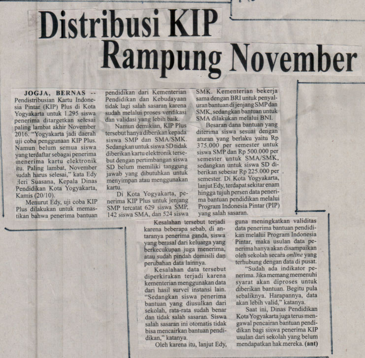 Kliping jogja terbaru