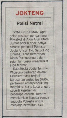 Kliping jogja terbaru