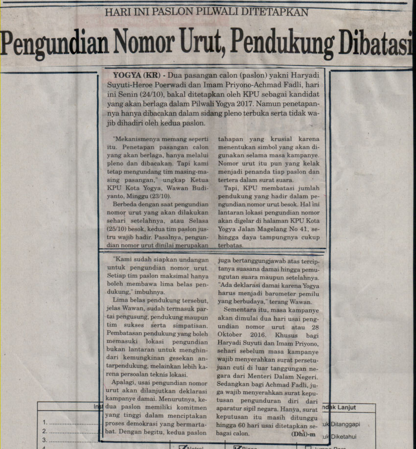 Kliping jogja terbaru