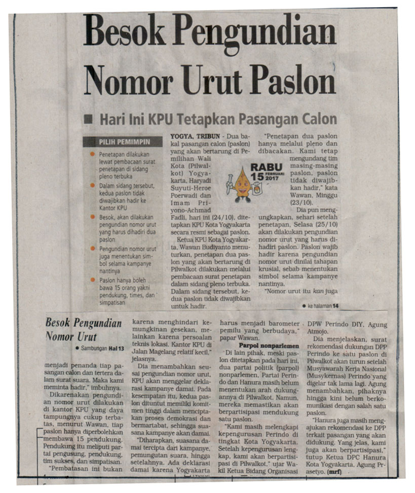 Kliping jogja terbaru