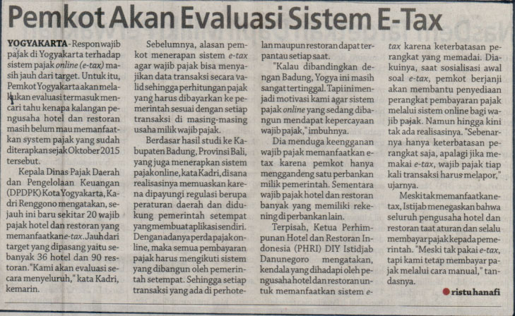 Kliping jogja terbaru