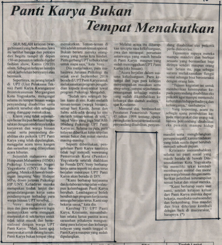 Kliping jogja terbaru