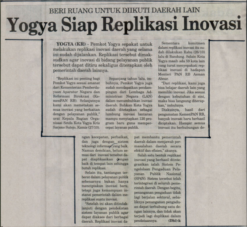 Kliping jogja terbaru