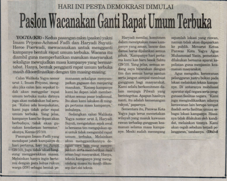 Kliping jogja terbaru