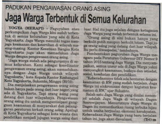 Kliping jogja terbaru
