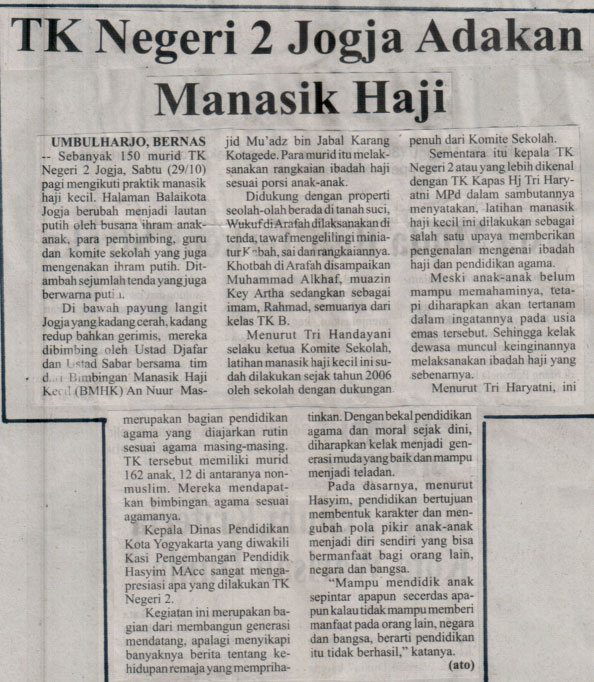 Kliping jogja terbaru