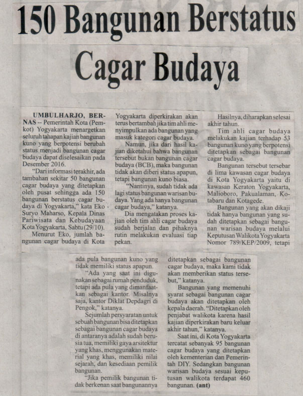 Kliping jogja terbaru