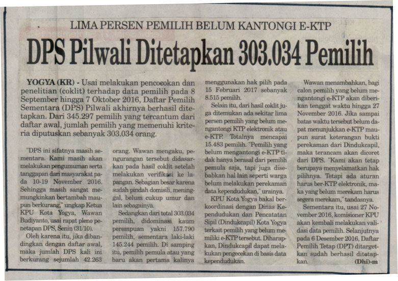 Kliping jogja terbaru